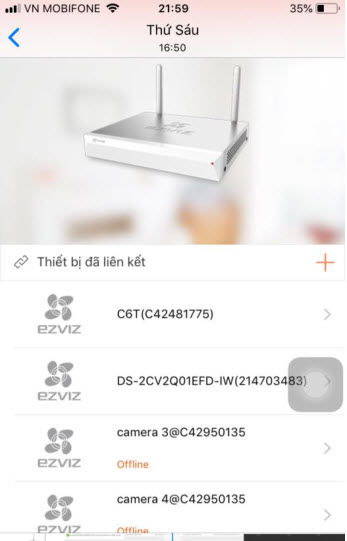 HƯỚNG DẪN SỬ DỤNG ADD CAMERA EZVIZ VÀO ĐẦU GHI IP EZVIZ