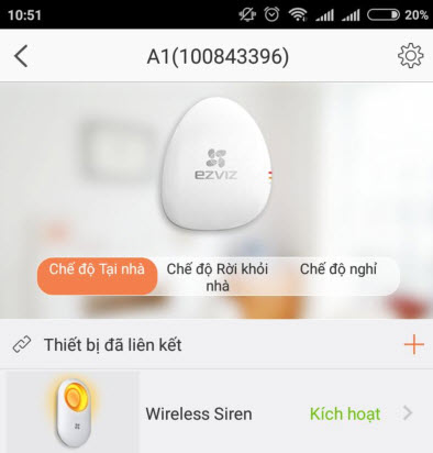 ƯỚNG DẪN CÀI ĐẶT BÁO ĐỘNG CHO CAMERA EZVIZ