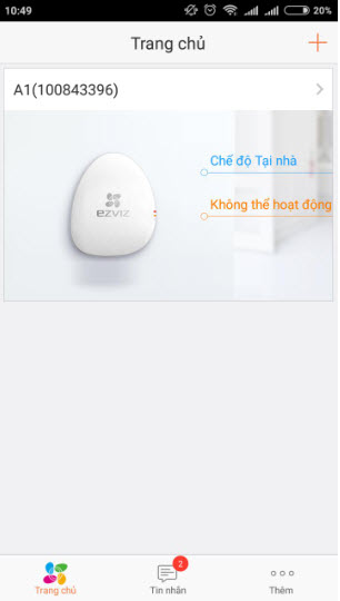 ƯỚNG DẪN CÀI ĐẶT BÁO ĐỘNG CHO CAMERA EZVIZ