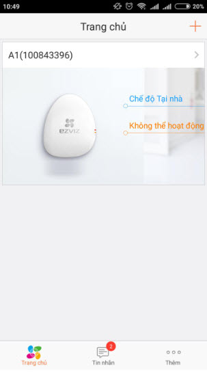 ƯỚNG DẪN CÀI ĐẶT BÁO ĐỘNG CHO CAMERA EZVIZ