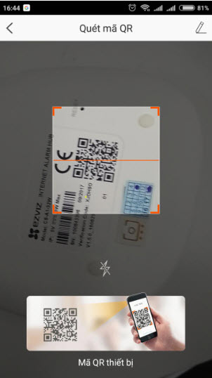 ƯỚNG DẪN CÀI ĐẶT BÁO ĐỘNG CHO CAMERA EZVIZ