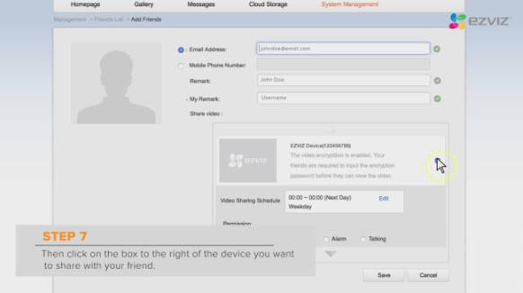 HƯỚNG DẪN CHIA SẺ CAMERA EZVIZ CHO NHIỀU NGƯỜI SỬ DỤNG