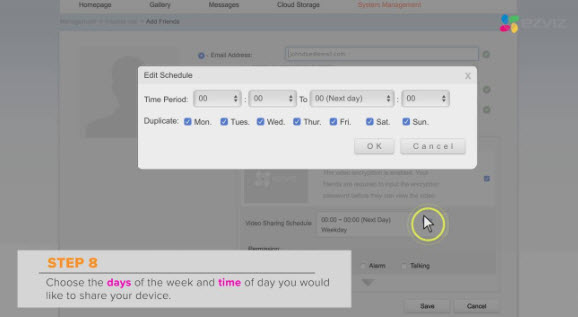 HƯỚNG DẪN CHIA SẺ CAMERA EZVIZ CHO NHIỀU NGƯỜI SỬ DỤNG