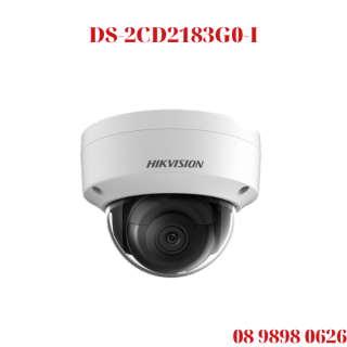 CAMERA IP HIKVISION 8MP DOME DS-2CD2183G0-I