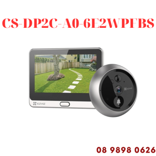 Chuông cửa và màn hình wifi không dây sử dụng pin sạc DP2C