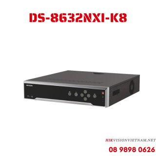Đầu ghi hình IP 32 kênh 8 ổ cứng Hikvision DS-8632NXI-K8