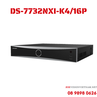 Đầu ghi hình IP 32 kênh thông minh Hikvision DS-7732NXI-K4/16P