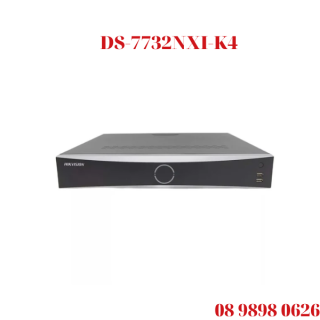 Đầu ghi hình NVR Acusense 32 kênh 4 ổ cứng Hikvision DS-7732NXI-K4