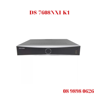 Đầu ghi hình NVR Acusense 8 kênh 1 ổ cứng Hikvision DS-7608NXI-K1