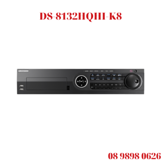 ĐẦU GHI HYBRID HD-TVI 32 KÊNH 8 Ổ CỨNG TVI 3MP (THẾ HỆ TURBO 4.0) DS-8132HQHI-K8