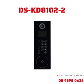 Nút ấn Sảnh chuông hình có màn hình 3.5 inch Hikvision DS-KD8102-2