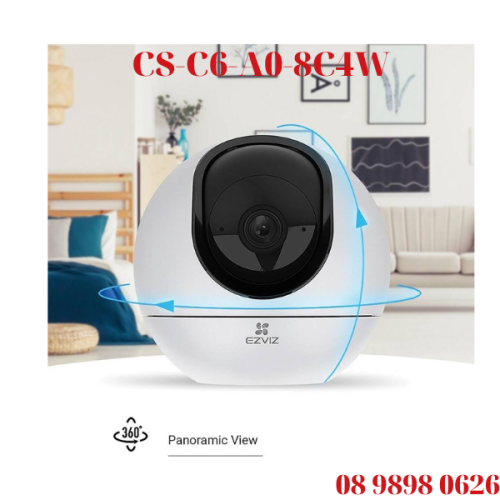 Camera Wifi Smart Home PT AI Camera 2K+ Ezviz CS-C6-A0-8C4W
