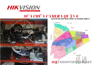 Sửa chữa camera Hikvision tại quận 6, Đổi cũ lấy mới camera Hikvision tại quận 6