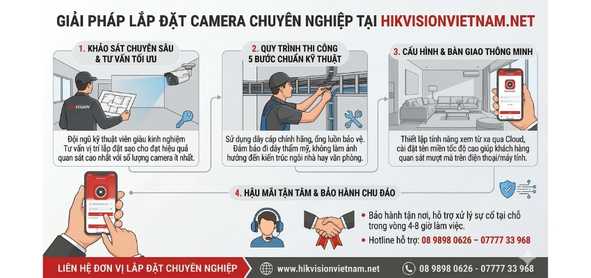 Giải Pháp Lắp Đặt Camera Chuyên Nghiệp Tại Hikvisionvietnam.net